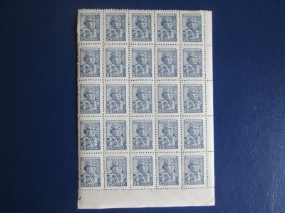 TIMBRE RUSIA 19 49 BLOC AVIATOR foto