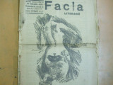 Facla literara 1923 22 februarie desene Felician Ross