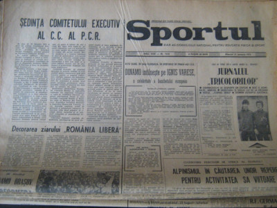 Ziarul Sportul - 31 ianuarie 1973 / jurnalul tricolorilor foto