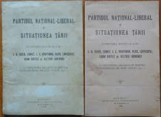 Partidul national liberal si situatiunea tarii , 1932 , Bratianu , I. G. Duca foto