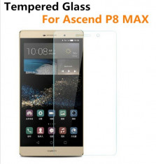 Folie protectie din sticla securizata pt Huawei P8 max tempered glass 0.3mm foto