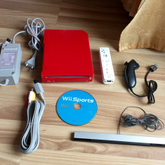 Consola Nintendo Wii Red+joc Wii Sports foto