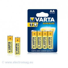 BATERIE R06 BLISTER 4 BUC VARTA SUPERLIFE foto