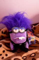 Jucarie de plus Minion Rau &amp;quot;Purple Evil&amp;quot; -29cm Despicable Me foto