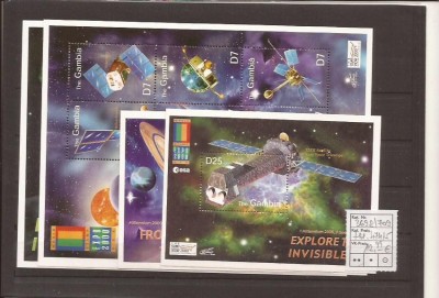 Gambia - Expo 2000 - Cosmos - 3698/709+bl.474/5 foto