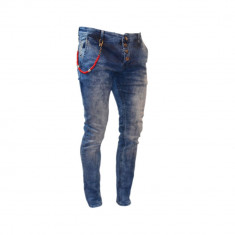 Blugi Barbati Philipp Plein Jeans Conic Cod Produs 6212 foto