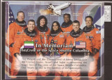 Sierra Leone - Memoriam Space Shuttle Columbia - 4369/75 klbg, Africa, Astronomie