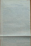 Document al Frontului Plugarilor din Deva, 1935, semnat olograf de Petru Groza