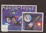 Ghana - Apollo - Soyuz - 25 anniversary - 3149/51+bl.397