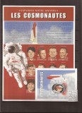 Guinea - cosmonauts - 2695/706+bl.625