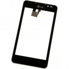 Carcasa fata cu touchscreen LG Optimus 3D Max P720 Originala Neagra foto