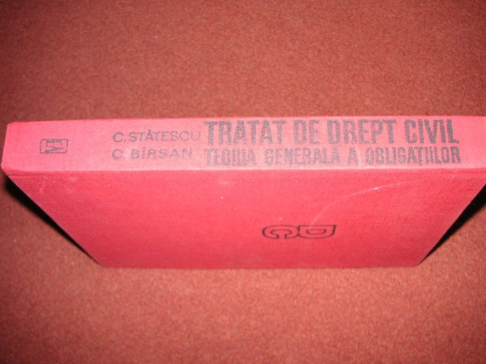 Tratat de drept civil - Constantin Statescu, Corneliu Birsan -1981