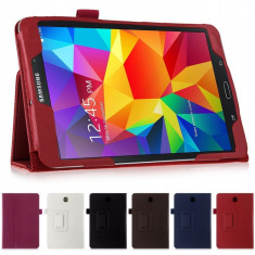 Husa tip stand ptr.Samsung Galaxy Tab S2 8.0 T719/715/713/710+Folie+Touch Pen foto