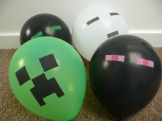 Minecraft Baloane petrecere copii - Party balloons - 6 modele !!! foto