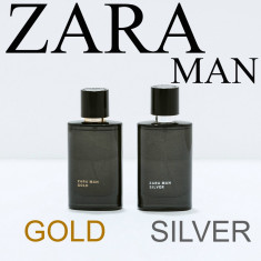 Parfum ZARA Man Gold Silver set cadou 2 x 30 ml elegant si casual paco armani foto