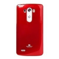 Husa LG G3 Beat Goospery Jelly Case Rosu / Red foto
