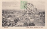 PLOIESTI , VEDERE GENERALA CU BISERICA SF. VINERI , TCV , CIRCULATA DEC.1926