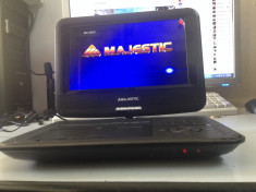 TV LCD ALIMENTARE 12V AUTO + DVD-PLAYER + USB + SD CARD MAJESTIC DVX261D/USB/REC foto