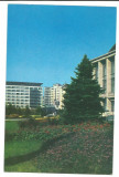 @carte postala(ilustrata)-BUCURESTI-Vedere din Piata Palatului, Necirculata, Printata