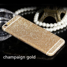Folie iPhone 5 5S SE Sticker Diamond Full Body Gold foto
