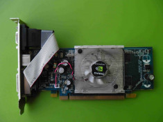 Placa Video Nvidia GeForce 8400GS 256MB PCI-Express - DEFECTA foto