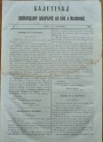 Cumpara ieftin Buletinul sedintelor Adunarii Ad - hoc a Moldovei , nr. 2 , 1857