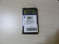 memorie laptop 4Gb Kingston KVR16LS11 4 1600 Mhz produs nou foto