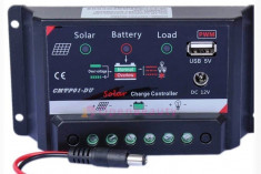 Controller/regulator controler solar SC-15 15A Panouri fotovoltaice Rulote foto