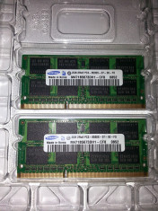 4GB 1066MHz DDR3 SDRAM SO-DIMM Apple Original KIT (2 placute) (iMac) foto