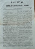 Cumpara ieftin Buletinul sedintelor Adunarii Ad - hoc a Moldovei , nr. 23 , 1857