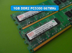 Memorie RAM PC DDR2 1GB PC5300 667MHz Hynix foto