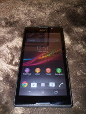 Telefon Mobil Sony Xperia C C2305, Dual Sim, negru, impecabil, ca nou foto