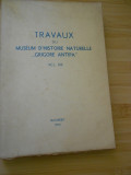 TRAVAUX DU MUSEUM D&#039;HISTOIRE NATURELLE &quot;GRIGORE ANTIPA&quot; - IN FRANCEZA - 1973