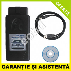 BMW Scanner 1.4 - Interfata diagnoza BMW Scanner - Tester diagnoza / Garantie foto