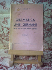 I. V. Patrascanu - Gramatica limbii germane &amp;quot;A2472&amp;quot; foto