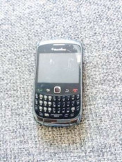 Blackberry 9300 black impecabil cu folia pe displai ca nou,incarcato!PRET:240lei foto