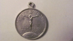 CY - Medalie Italia Vatican Roma 1933 Anno Santo Papa Pius XI aluminiu foto