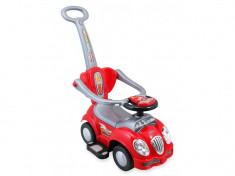 Masinuta de impins pentru copii Baby Mix HZ 558W 3 in 1 Cute Car Red foto