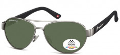 Ochelari de soare unisex Montana Eyewear MP97A light gunmetal / G15 lenses MP97A foto