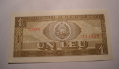 1 leu 1966 UNC foto