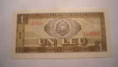 1 leu 1966 UNC foto