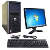 Pachet PC Dell Optiplex 755 , Dual Core E7500 2,93GHz , 2Gb DDR2 , 160Gb , 8604 foto