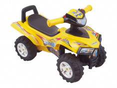 Masinuta de impins copii Baby Mix ATV Quad URHZ551 Yellow foto