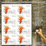 ROMANIA 2007 LP 1754 b MINICOALA DE 8 TIMBRE MNH, Nestampilat