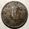 F.186 GERMANIA WWI STADT KRONACH NOTGELD 10 1917 20mm, Europa, Fier