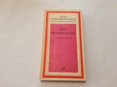 SUNT/ Sint Matematician - Norbert Wiener,RF5/3 foto