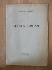 IACOB NEGRUZZI, ALEXANDRU IORDAN- 1932 foto