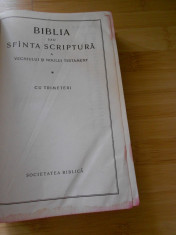 BIBLIA SAU SFANTA SCRIPTURA foto