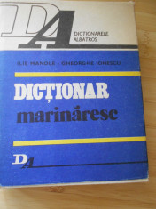 ILIE MANOLE--DICTIONAR MARINARESC foto