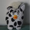 M- Jucarie Furby din material textil, tip dalmatian, de la McDOnalds 2000, 10cm